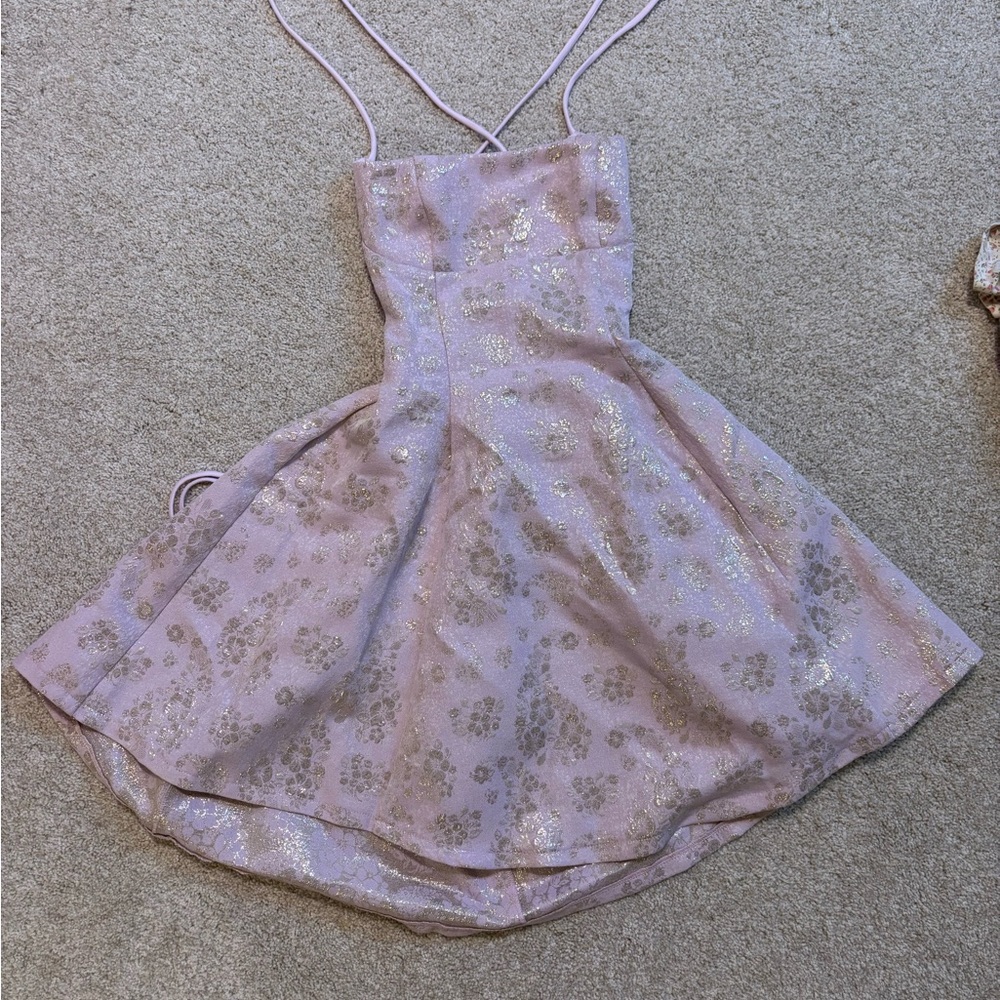 Pink Dress lucy in the sky